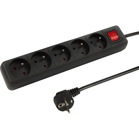 Prolunga elettrica blow pr-570wsp 10 m 5 prese (1/2)