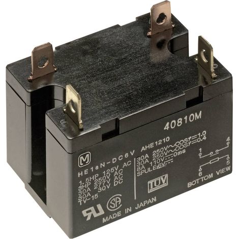 Panasonic HE1AN12 Relais pour circuits imprimés 12 V/DC 30 A 1 NO (T) 1 pc(s) S71409 (1/3)