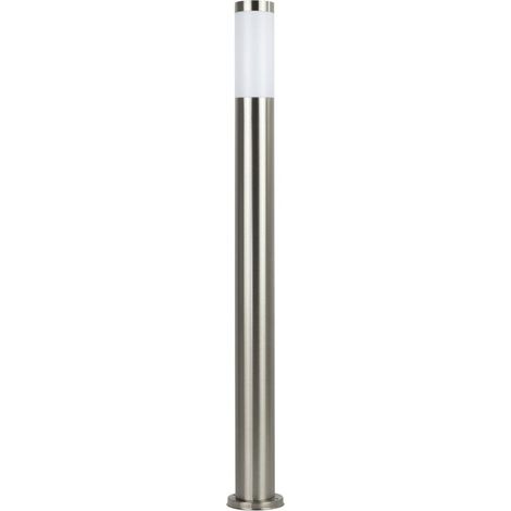 Paletto da giardino Inox 110cm E27 argento IP44 SU-MA (1/2)