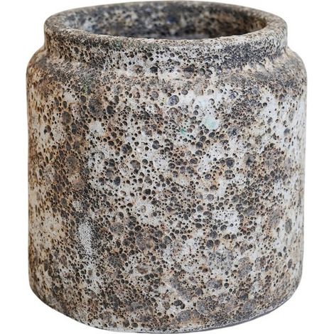 Kew Volcanic Textured Planter - L32 x W32 x H32 cm