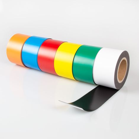 Magna-C Farbiges Magnetband 10.000x80x0,9mm