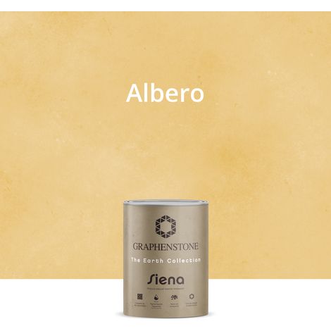 Pintura Ecológica INTERIOR Efecto LIMEWASH Base Cal SIENA Color ALBERO 1L