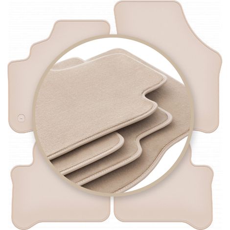 Premium-Fußmatten in Beige für: Volkswagen e-Up Schrägheck 2019- (1/5)