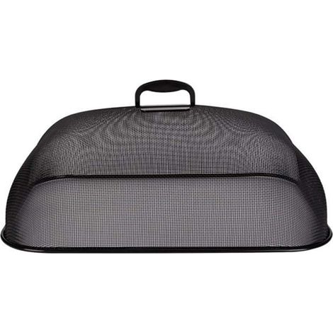 Tapa para alimentos de malla densa, giratoria 180°, con asa, ideal para el comedor.
