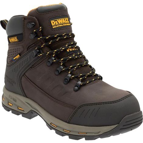 DEWALT KIRKSVILLE 8 Kirksville S3 Pro-Lite Safety Boots Brown UK 8 EUR 42 DEWKIRKSV8