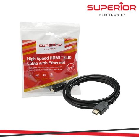 HDMI 2.0B CAVO 0.9 MT 4K (1/2)