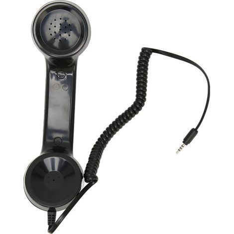 Téléphone portable rétro multifonction, résistant aux radiations, récepteur pour téléphones portables et ordinateurs (1/4)