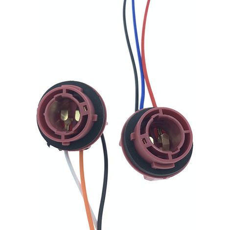 Rear light socket, brake light, turn signal, reversing light, rear fog light base for van/truck 1156/1157 -- JB1762