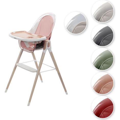 Kinderstuhl ARTO Babystuhl Kinder Hochstuhl Verstellbar in Transparent Pink (1/5)