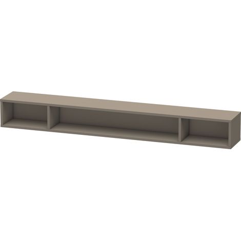 Duravit L-CUBE scaffale 1000x140x120mm flanella grigio satinato (1/4)
