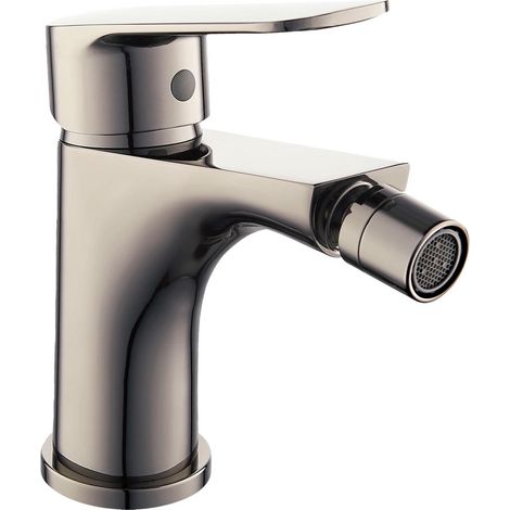 Grifo Monomando Coral Titanio Brillo Bidet Moderno (1/5)