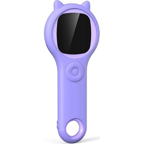 Microscope pour Enfants 500X Kit de Microscope de Poche à Lentille Super Macro Éducatifs Scientifiques avec Lumière LED Violet (1/5)