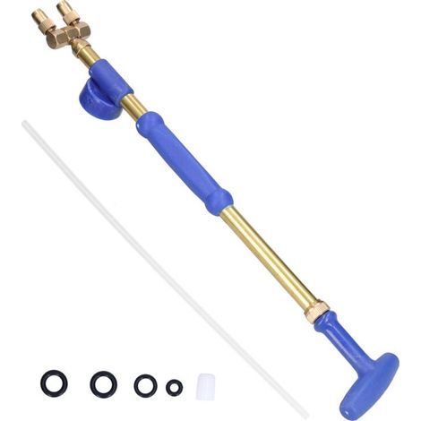 Pulvérisateur de Type bouteille avec doubles buses, arroseur d'eau à filetage femelle G3/4 pour l'irrigation du jardin et de la pelouse (1/5)