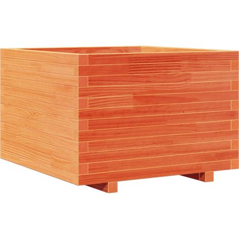 Maison Exclusive - Fioriera Giardino Marrone Cera 70x70x49,5cm Legno Massello Pino