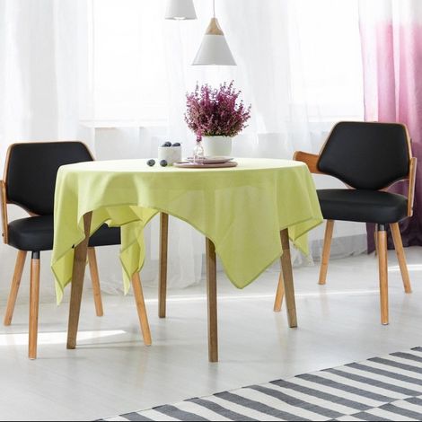 Lot de 2 chaises scandinaves Dima Bois Naturel et Noir (1/3)
