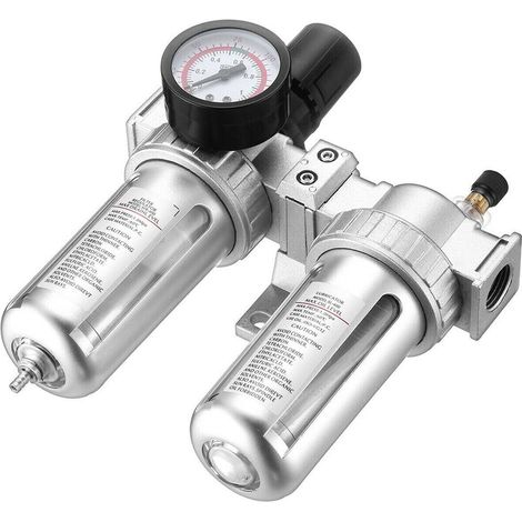 Régulateur de pression régulateur de pression d'air SFR SFC2000 3000 4000 filtre huile-eau en deux parties (SFC400 en deux parties) (1/5)