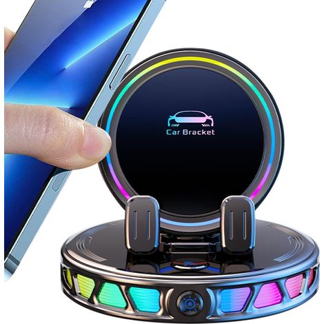 Support de chargeur de téléphone – Réduit l'encombrement des câbles et la sécurité de conduite, pince automatique à capteur intelligent, compatibilité avec écran pliable avec maintien fixe, doublure e (1/5)