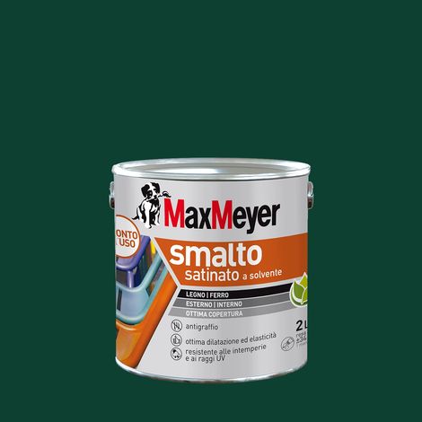 MAXMEYER Smalto a solvente per ferro e legno satinato MUSCHIO R6005 2 L (1/4)