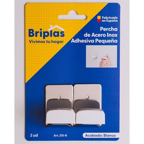 Support de Cintre de Cuisine Inox Adhésif 2U Petit