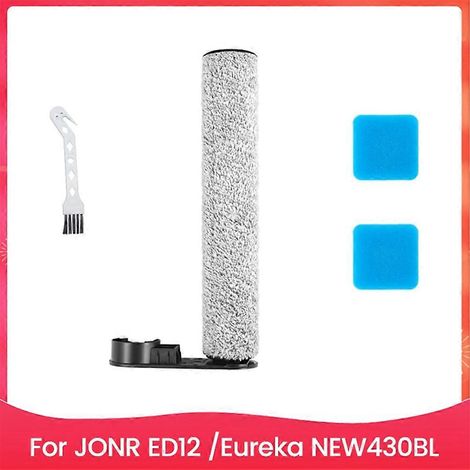 Set mit 4 Hauptbürsten und Ersatzschwämmen für den Bodenscheuersauger JONR ED12 Eureka NEW430BL. (1/5)