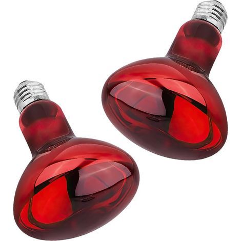 Wärmelampen für Reptilien, 100 W, E27-Fassung, Infrarotlicht, für Schlangen- und Schildkrötenterrarien (1/5)