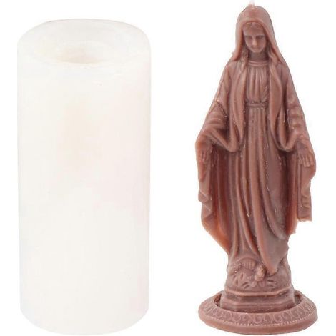 Marienstatue, Aromatherapie-Seife, Harz-Epoxidform für Kunsthandwerk