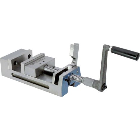 Étau de perçage mécanique à serrage rapide largeur des mors 105 mm ouverture 104 mm hauteur des mors 36 mm Vertex VQS-4 (1/2)