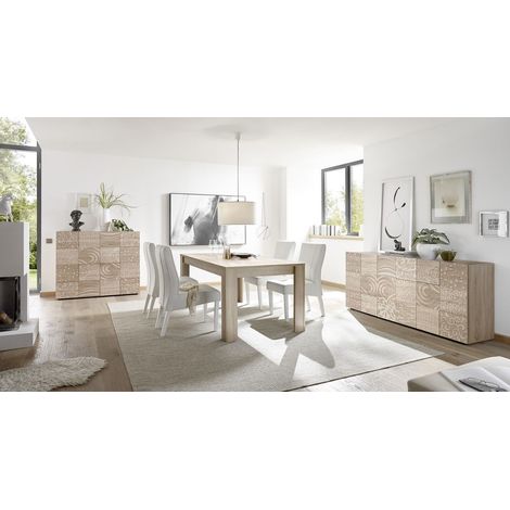Comedor completo MIREL roble (1/3)