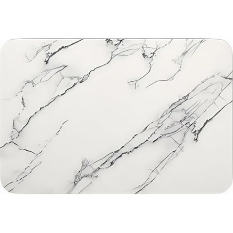 Tapis de bain multi-usage en pierre de diatomite à séchage rapide antidérapant pour cuisines et couloirs 
4030cm(blanc)