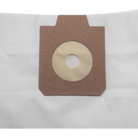 vhbw 10x sacchetto compatibile con Electrolux HZ 173, P 9000 Classic, E 22, Panter aspirapolvere - microfibra, 72,85cm x 17,05cm Bianco