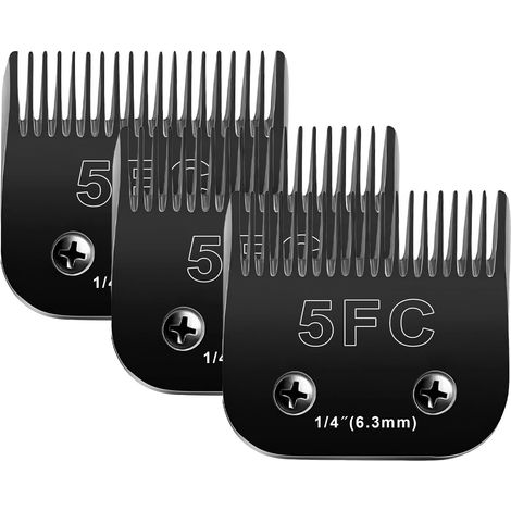 Dog Grooming Replacement Blade Fits Oster A5, Wahl, Heiniger, Moser Max 50 and Wahl KM-10 Series (5FC) (1/5)