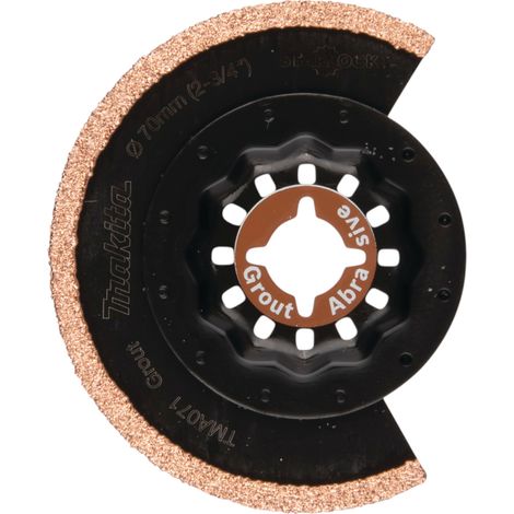 MAKITA B-65040 CUCHILLA DE CORTE Y LIMPIEZA SEGMENTADA HM 70 STARLOCK (1/2)