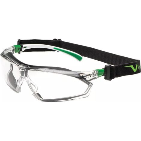 occhiali trasparenti univet 506u con fascia elastica (1/2)