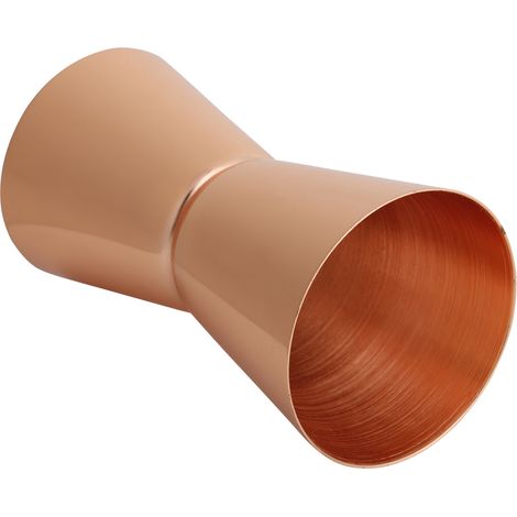 Doseur à cocktail double en acier inoxydable 30/45 ml, verre doseur pour alcool (en onces). (1/5)