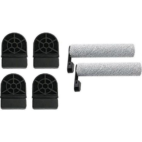 6-teiliges Set Staubsaugerbürsten und Filter für Xiaomi Mijia 3 Max, 3 Pro und 2 Bodenreinigungsgeräte – Ersatzteile für Walzenbürsten und Filter (1/5)