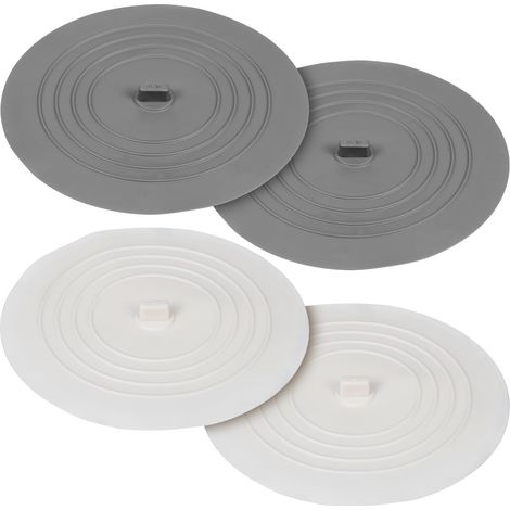 Bathtub Drain Plugs 4 Pieces TPR Seamless Application and