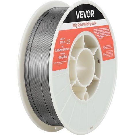 Fil fourré sans gaz autoprotégé - E71T-11 - 0,9 mm - 4,5 kg - Soudage à l'arc - Toutes positions (1/5)