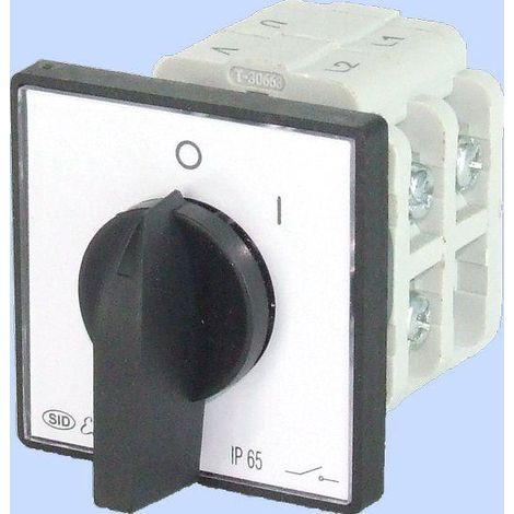 Interruptor automático 0-I 3P 63A Compacto IP65 Elektromet