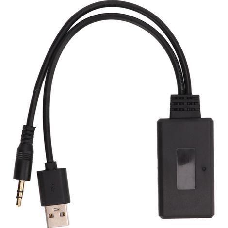 Cavo Aux USB per adattatore audio stereo per auto con ricevitore Bluetooth 5.0 universale per automobile (1/5)