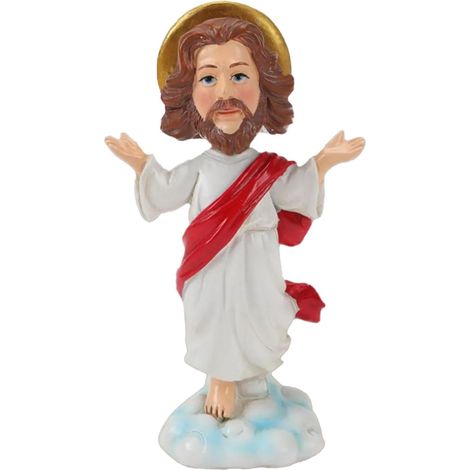 pour Tableau de Bord de Voiture Figurine de Jsus exquise en (1/5)