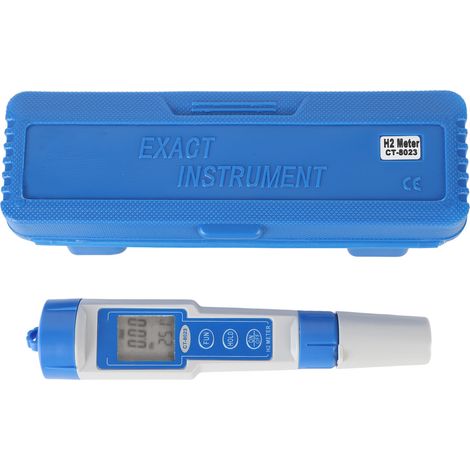 Testeur de Qualité d'Eau Hydrogène H2 avec Affichage LED Température Précis Portable pour Eau Potable Hydroponie Aquarium (1/5)