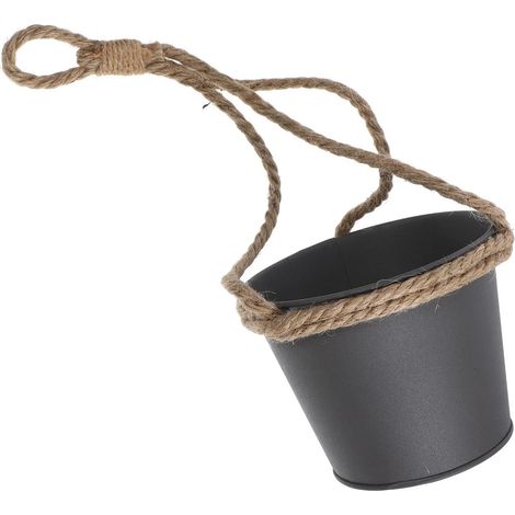Pot en résine pour plantes succulentes en forme de maison de campagne : Pot D (1/5)