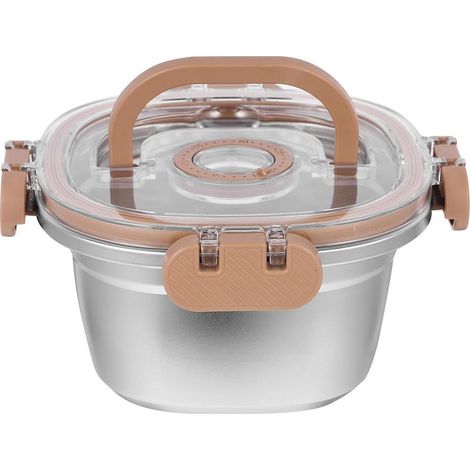 Boîte à bento Gadpiparty 700 ml en acier inoxydable avec (1/5)