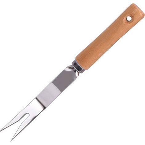 Fourche de Désherbage à la Main, Extracteur Manuel de Mauvaises Herbes en Acier Inoxydable avec Longues Dents et Ergo Désherbeur à Main Faucille Désherbeur de Trottoir Désherbeur (Couleur assortie) (1/5)