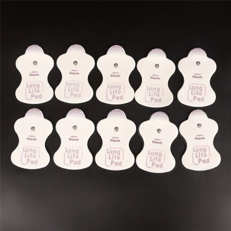 HONORNIC - 10 électrodes de rechange pour appareils de massage Omron Elepuls L
