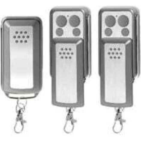Garagentor-Fernbedienung mit 4 Tasten, kompatibel mit Avidsen 114253, 104257, 104251 – 3er-Pack