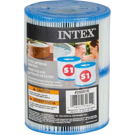 Filtro S1 tipo S1, 2 uds. INTEX 29001