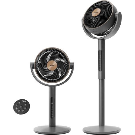 Levoit Standventilator mit leisem Betrieb und 12 Geschwindigkeiten