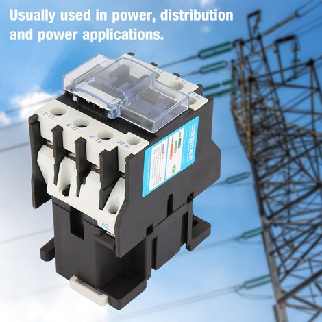 Contacteur électrique industriel haute sensibilité CJX2-3201, 220 V, 32 A (1/5)