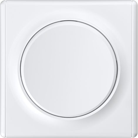 Interrupteur simple allumage complet – Plaque de finition Florence – Polycarbonate haute qualité – Surface mate – Contrôle éclairage élégant – Warm-On (1/4)